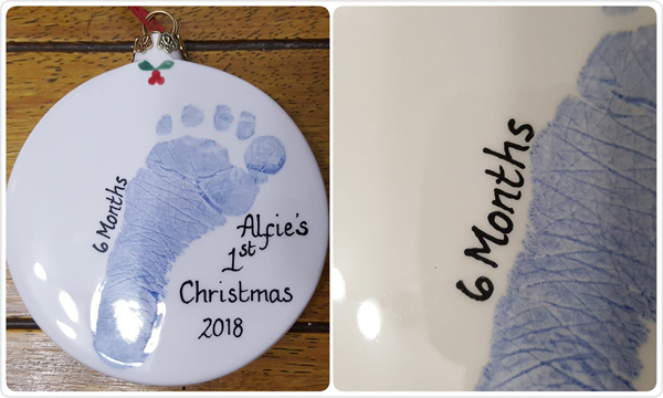 Hand Footprint Keepsakes 1